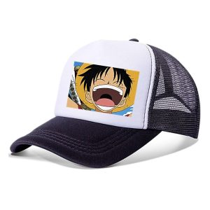 Anime Cosplay |   Hat / Cap Inspired by One Piece Monkey D. Luffy Anime Cosplay Accessories Hat Polyester Men’s Women’s Cosplay Halloween Costumes 1# Anime Cosplay 1#