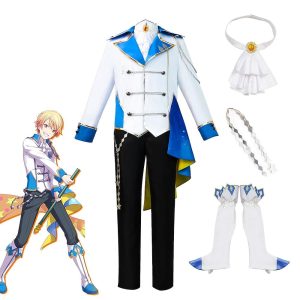 Anime Cosplay |   Inspired by Cosplay Project SEKAI COLORFUL STAGE! Yugi Tsukasa Anime Cosplay Costumes Japanese Masquerade Cosplay Suits Long Sleeve Costume For Men’s Blue Anime Cosplay Anime Cosplay