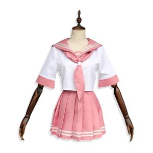 Anime Cosplay |   Inspired by Fate / Apocrypha Astolfo Anime Cosplay Costumes Japanese Cosplay Suits Top Skirt Tie For Women’s Pink Anime Cosplay Anime Cosplay