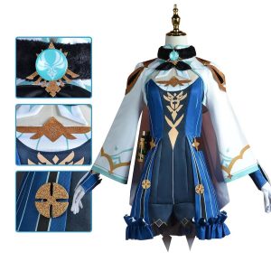 Anime Cosplay |   Inspired by Genshin Impact Klee Zhongli Hutao Anime Cosplay Costumes Japanese Cosplay Suits For Men’s Women’s Sucrose Anime Cosplay Anime Cosplay