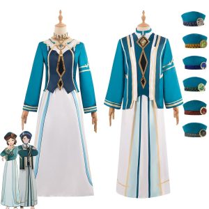 Anime Cosplay |   Inspired by Genshin Impact Sumeru Akademiya Uniform Anime Cosplay Costumes Japanese Halloween Cosplay Suits Long Sleeve Costume For Men’s Women’s Women’s Costume Anime Cosplay Anime Cosplay