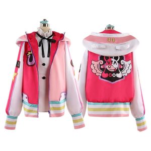 Anime Cosplay |   Inspired by One Piece Film: Red Uta Anime Cosplay Costumes Japanese Cosplay Suits Coat Shirt For Women’s Pink Anime Cosplay Anime Cosplay