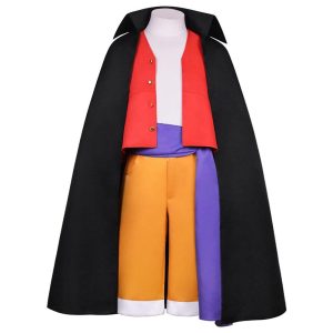 Anime Cosplay |   Inspired by One Piece Monkey D. Luffy Anime Cosplay Costumes Japanese Cosplay Suits Costume For Men’s Black Anime Cosplay Anime Cosplay