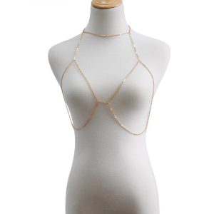 Costumes Jewelry |   Choker Necklace Body Chain Body Chain Elegant & Luxurious Sparkle Sexy Alloy For Disco Cosplay Carnival Women’s Costume Jewelry Fashion Jewelry Gold Cosplay & Costumes Costumes Jewelry