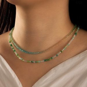 Costumes Jewelry |   Choker Necklace Necklace Retro Vintage Bohemian Boho Plastic Alloy For Cosplay Women’s Costume Jewelry Fashion Jewelry NZ2642fenzilv Cosplay & Costumes Costumes Jewelry