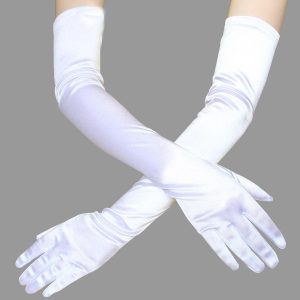 Costumes Jewelry |   Elegant Roaring 20s 1920s The Great Gatsby Ball Gown Gloves Head Jewelry Cosplay The Great Gatsby Charleston Gentlewoman Women’s Slim Fit Solid Color Patchwork Party Special Occasion Masquerade Gloves White Cosplay & Costumes Costumes Jewelry