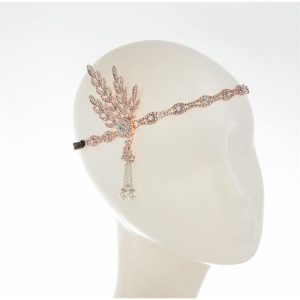 Costumes Jewelry |   Head Jewelry Masquerade Flapper Headband Retro Vintage 1920s Alloy For The Great Gatsby Cosplay Carnival Women’s Costume Jewelry Fashion Jewelry B Cosplay & Costumes B