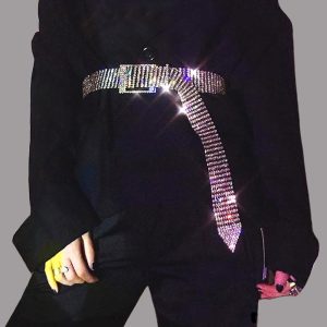 Costumes Jewelry |   Waist Chain Waist Belt Metallic Sparkle Sexy Alloy For Disco Cosplay Carnival Women’s Costume Jewelry Fashion Jewelry 1 Cosplay & Costumes 1#