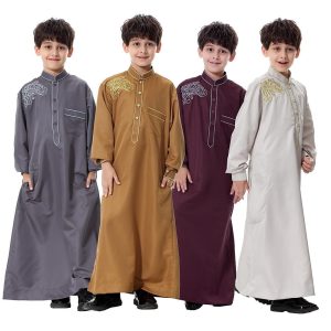 Ethnic & Cultural Costumes |   Boys Robe Thobe / Jubba Religious Saudi Arabic Arabian Muslim Ramadan Kid’s Leotard / Onesie Camel Cosplay & Costumes Camel