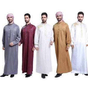 Ethnic & Cultural Costumes |   Men’s Robe Thobe / Jubba Religious Saudi Arabic Arabian Muslim Ramadan Adults Leotard / Onesie Camel Cosplay & Costumes Camel