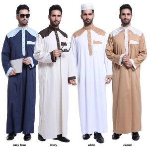 Ethnic & Cultural Costumes |   Men’s Robe Thobe / Jubba Religious Saudi Arabic Arabian Muslim Ramadan Adults Leotard / Onesie Camel Cosplay & Costumes Camel