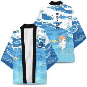 Everyday Cosplay Anime Hoodies & T-Shirts |   Agatsuma Zenitsu Kamado Tanjiro Rengoku Shinjurou Cartoon Kimono Anime 3D Harajuku Graphic Kawaii For Men’s Adults’ Carnival Masquerade Back To School 3D Print Blue Cosplay & Costumes Blue