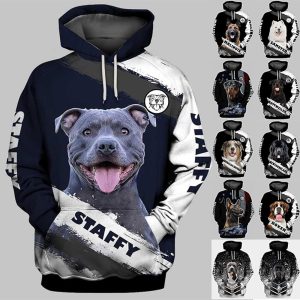 Everyday Cosplay Anime Hoodies & T-Shirts |   Animal Dog Hoodie Cartoon Manga Anime 3D Front Pocket Graphic For Couple’s Men’s Women’s Adults’ 3D Print Black Cosplay & Costumes Black