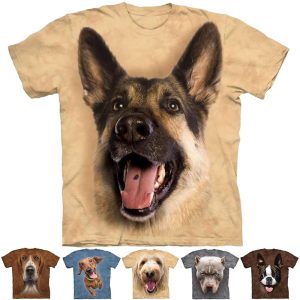 Everyday Cosplay Anime Hoodies & T-Shirts |   Animal Dog T-shirt Cartoon Manga Animal Graphic For Couple’s Men’s Women’s Adults’ Masquerade 3D Print Casual Daily Cosplay & Costumes Everyday Cosplay Anime Hoodies & T-Shirts