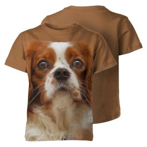 Everyday Cosplay Anime Hoodies & T-Shirts |   Animal Dog T-shirt Cartoon Manga Print Graphic For Couple’s Men’s Women’s Adults’ Christmas Carnival Masquerade 3D Print Party Festival Brown Cosplay & Costumes Brown