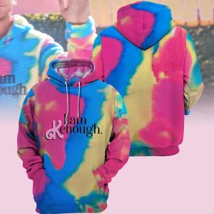 Everyday Cosplay Anime Hoodies & T-Shirts |   Doll Movie Hoodie Tie-dye Print Hot Pink Unisex 1980s Disco Retro Vintage Graphic Hoodie For Men’s Women’s Unisex Adults’ Blue Cosplay & Costumes Blue