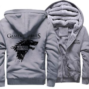 Everyday Cosplay Anime Hoodies & T-Shirts |   Game of Thrones Jon Snow Hoodie Anime Outerwear Anime Graphic For Couple’s Men’s Women’s Adults’ Hot Stamping Casual Daily Black Cosplay & Costumes Black