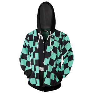 Everyday Cosplay Anime Hoodies & T-Shirts |   Kamado Nezuko Kamado Tanjiro Cartoon Manga Back To School Anime 3D Harajuku Graphic Kawaii For Couple’s Men’s Women’s Adults’ Back To School 3D Print Green Cosplay & Costumes Everyday Cosplay Anime Hoodies & T-Shirts