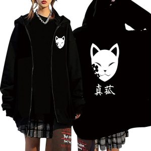 Everyday Cosplay Anime Hoodies & T-Shirts |   Kamado Tanjirou Anime Cartoon Manga Anime Print Pattern Harajuku Graphic Kawaii For Couple’s Men’s Women’s Adults’ Back To School Hot Stamping Black Cosplay & Costumes Black