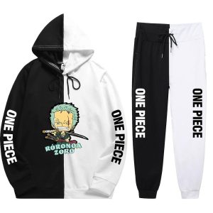 Everyday Cosplay Anime Hoodies & T-Shirts |   One Piece Monkey D. Luffy Pants Outfits Hoodie Anime Harajuku Graphic Kawaii For Couple’s Men’s Women’s Adults’ Back To School Hot Stamping White With Light Green Cosplay & Costumes Everyday Cosplay Anime Hoodies & T-Shirts