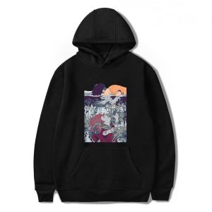 Everyday Cosplay Anime Hoodies & T-Shirts |   ponyo on the cliff printed unisex pullover casual hoodie for men and women sweatshirt a black xl A black Cosplay & Costumes A black