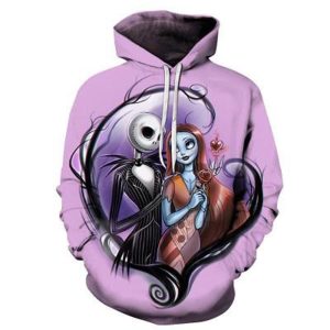 Everyday Cosplay Anime Hoodies & T-Shirts |   The Nightmare Before Christmas Sally Hoodie Cartoon Manga Anime 3D Front Pocket Graphic For Couple’s Men’s Women’s Adults’ Halloween Carnival Masquerade 3D Print Party Casual Daily Pink Cosplay & Costumes Everyday Cosplay Anime Hoodies & T-Shirts