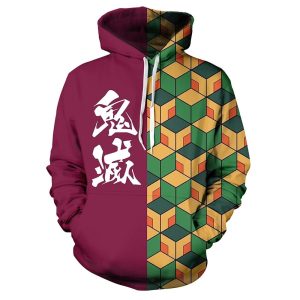 Everyday Cosplay Anime Hoodies & T-Shirts |   Tomioka Giyuu Hoodie Cartoon Manga Anime 3D Harajuku Graphic Kawaii For Couple’s Men’s Women’s Adults’ Back To School 3D Print Wine Red Cosplay & Costumes Everyday Cosplay Anime Hoodies & T-Shirts