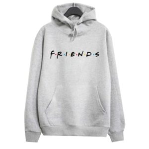 Everyday Cosplay Anime Hoodies & T-Shirts |   women cute loose friends hoodie long sleeve daily casual pullover blouse women spring fall winter pullover tops black Gray Cosplay & Costumes Everyday Cosplay Anime Hoodies & T-Shirts