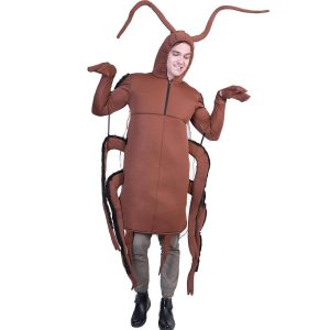 Halloween & Carnival Costumes |   Animal Cockroach Funny Costume Cosplay Costume Funny Costumes Solid Colored Unisex for Halloween Carnival Masquerade Party Adults’ Cosplay & Costumes Halloween & Carnival Costumes