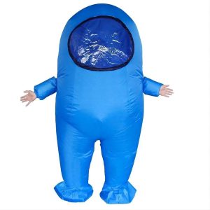 Halloween & Carnival Costumes |   Astronaut Cosplay Costume Party Costume Masquerade Inflatable Costume Funny Costumes Kid’s Adults’ Men’s Women’s Boys Girls’ Outfits Halloween Party Halloween Masquerade Halloween Carnival Blue Cosplay & Costumes Blue