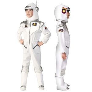 Halloween & Carnival Costumes |   Boys Girls’ Astronaut Cosplay Costume For Halloween Carnival Masquerade Cosplay Kid’s Leotard / Onesie Hat Space suit + hat Cosplay & Costumes Halloween & Carnival Costumes