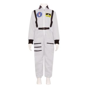 Halloween & Carnival Costumes |   Men’s Women’s Boys Girls’ Astronaut Cosplay Costume For Halloween Carnival Masquerade Cosplay Kid’s Adults’ Leotard / Onesie White Cosplay & Costumes Halloween & Carnival Costumes