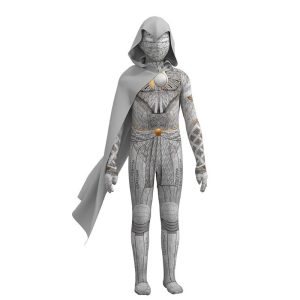 Halloween & Carnival Costumes |   Moon Knight Avengers Outfits Masquerade Men’s Boys Movie Cosplay Cosplay Costume Party Gray Leotard / Onesie Masquerade Polyester World Book Day Costumes Gray Cosplay & Costumes Gray