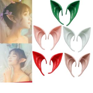 Halloween & Carnival Costumes |   Santa Claus Elf Ears Christmas Accessories Men’s Women’s Christmas Christmas Christmas Eve Adults’ Party Christmas OPP bag 12CM white Cosplay & Costumes Halloween & Carnival Costumes