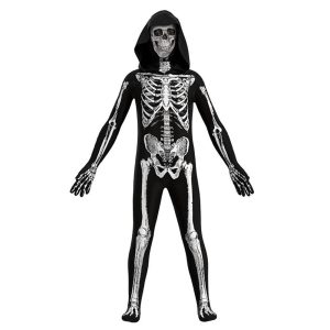 Halloween & Carnival Costumes |   Skeleton / Skull Outfits Cosplay Cosplay Costume Party Costume Masquerade Halloween Boys Girls’ for Halloween Masquerade Mardi Gras Performance Party Halloween Kid’s Black Cosplay & Costumes Black