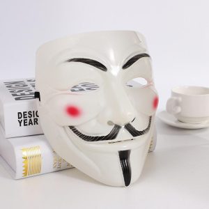 Halloween & Carnival Costumes |   V for Vendetta Halloween Props Unisex Scary Costume Halloween Halloween Easy Halloween Costumes White Cosplay & Costumes Halloween & Carnival Costumes