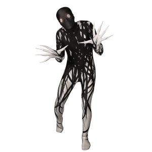 Halloween & Carnival Costumes |   Zalgo Monster Cosplay Cosplay Costume Bodysuits Men’s Boys for Halloween Carnival Masquerade Performance Party Halloween Kid’s Adults’ Black Cosplay & Costumes Black