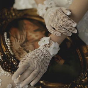 Historical & Vintage Costumes |   Elegant 1950s 1920s Gloves Bridal The Great Gatsby Women’s Wedding Party / Evening Prom Gloves White 1 Cosplay & Costumes Historical & Vintage Costumes