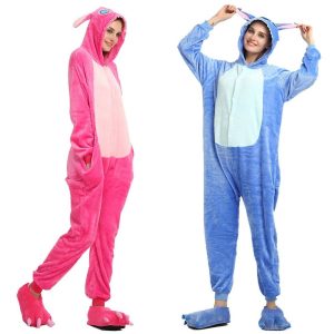 Kigurumi Pajamas |   Kid’s Adults’ Kigurumi Pajamas Nightwear Onesie Pajamas Monster Animal Animal Onesie Pajamas Cute Flannelette polyester fibre Cosplay For Men and Women Boys and Girls Animal Sleepwear Cartoon Pink Cosplay & Costumes Kigurumi Pajamas