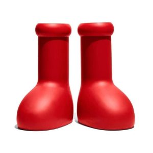 Movie & TV Theme Costumes |   Big Red Boot Astro Boy Toy Fashion Boots Shoes Unisex Rubber Boots Men’s Women’s Boot Anime Creative Big Red Shoes Water Raining Day Red Cosplay & Costumes Movie & TV Theme Costumes