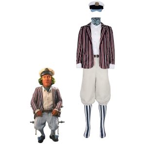 Movie & TV Theme Costumes |   Charlie and the Chocolate Factory Wonka Oompa Loompa Cosplay Costume Outfits Men’s Movie Cosplay Cosplay White&Brown Carnival Masquerade Coat Shirt Pants White&Brown Cosplay & Costumes Movie & TV Theme Costumes