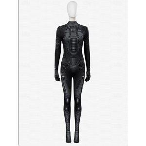 Movie & TV Theme Costumes |   Dune Chani Kynes Cosplay Costume Outfits Costume Women’s Movie Cosplay Cosplay Black Halloween Carnival Masquerade Event / Party Masquerade Leotard / Onesie Black Cosplay & Costumes Black