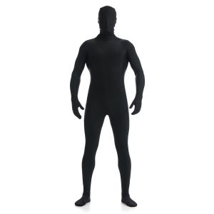 Zentai Suits |   uits Skin Suit Full Body Suit Ninja Adults’ Spandex Lycra Cosplay Costumes Sex Women’s Men’s Solid Colored Christmas Halloween / Leotard / Onesie / Leotard / Onesie / High Elasticity/ Black Cosplay & Costumes Black