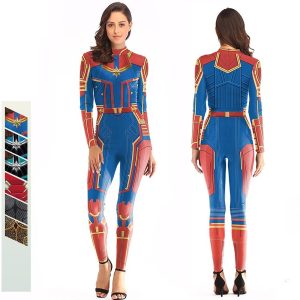 Zentai Suits |   Zentai Suits Catsuit Skin Suit Avengers Adults’ Cosplay Costumes Cosplay Women’s Superhero Carnival Masquerade Red Cosplay & Costumes Red