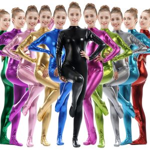 Zentai Suits |   Zentai Suits Catsuit Skin Suit Catwoman Adults’ Spandex Lycra Cosplay Costumes Cosplay Women’s Solid Color Masquerade Red Cosplay & Costumes Red