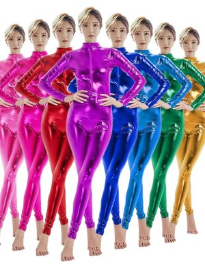 Zentai Suits |   Zentai Suits Cosplay Costume Catsuit Adults’ Latex Spandex Lycra Cosplay Costumes Sex Men’s Women’s Solid Colored Christmas Halloween Carnival / Skin Suit / High Elasticity Green Cosplay & Costumes Green