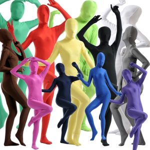 Zentai Suits |   Zentai Suits Skin Suit Full Body Suit Kid’s Adults’ Spandex Lycra Cosplay Costumes Men’s Women’s Solid Colored Halloween / Leotard / Onesie / Leotard / Onesie / High Elasticity Black Cosplay & Costumes Black