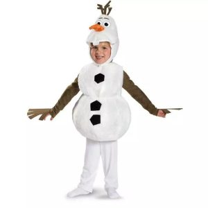 Halloween & Carnival Costumes |   Frozen Olaf Theme Party Costume Boys Girls’ Movie Cosplay Cosplay Halloween White Halloween Carnival Masquerade Accessory Set White Cosplay & Costumes Halloween & Carnival Costumes